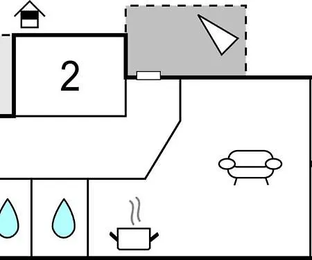 2 Bedroom Cozy In *